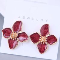 Korean Fashion Sweet Petal Ohrstecker Großhandel main image 2