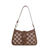 Autumn And Winter Checkerboard Messenger Bag Wholesale sku image 2