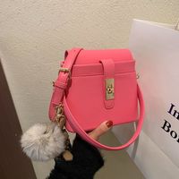New Fashion Niche Messenger Bag Retro Western Portable Bucket Bag sku image 4