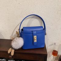 New Fashion Niche Messenger Bag Retro Western Portable Bucket Bag sku image 12
