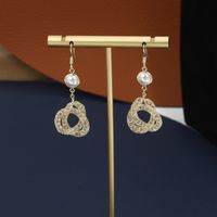 Fashionable French Style All-match Hollow Geoemtric Cross Earrings main image 3