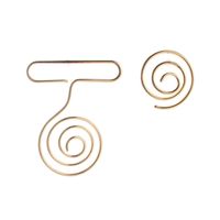 Retro Exaggerated Mosquito Coil Winding Earrings Hollow Creative Design Earrings main image 6