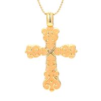 Dripping Oil Cross Female Simple Pendant Clavicle Chain Necklace Wholesale main image 3