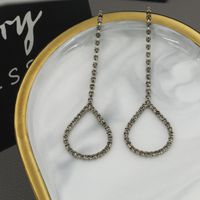 Temperament Fashion Big Water Drop Earrings Wholesale Jewelry main image 1