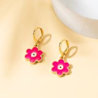 New Creative Small Butterfly Flower Ear Clip Jewelry main image 6