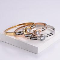 Fashion Geometric Glossy Bracelet Stainless Steel Jewelry main image 3