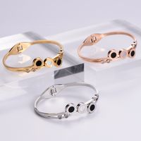 Heart Stainless Steel 18K Gold Plated Rose Gold Plated Shell In Bulk main image 1