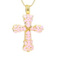 Dripping Oil Cross Female Simple Pendant Clavicle Chain Necklace Wholesale sku image 5