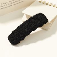 Woolen Hairpin Korean Solid Color Headdress Bangs Clip 2021 New Hair Accessory sku image 3