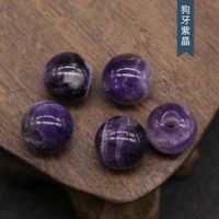 Natural Crystal Agate Jade Loose Beads 10mm Round Beads Large Holes Beads Jewelry Accessories sku image 2