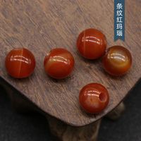 Natural Crystal Agate Jade Loose Beads 10mm Round Beads Large Holes Beads Jewelry Accessories sku image 9