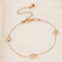 Fashionable Golden Beads Trendy Jewelry Exquisite Bracelet sku image 1