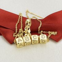 New 26 English Alphabet Necklace main image 3