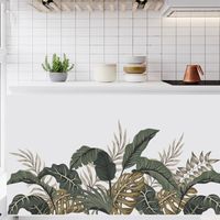 New Simple Tropical Plant Wall Stickers main image 4