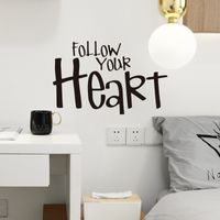 New English Letters Proverbs Wall Sticker main image 1