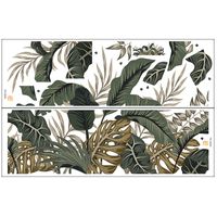New Simple Tropical Plant Wall Stickers sku image 1