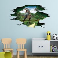 New Dinosaur Paradise Jurassic Kindergarten Wall Sticker main image 1