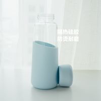 Simple Heat-resistant Glass Water Cup main image 4