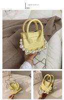 New Trendy Fashion Pearl Chain Messenger Bag sku image 2