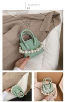 New Trendy Fashion Pearl Chain Messenger Bag sku image 4