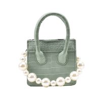 Fashion Pearl Chain Stone Pattern Bag main image 3