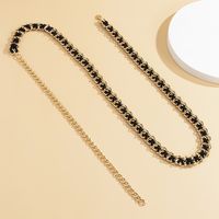 Single Layer Retro Flannel Waist Chain main image 5