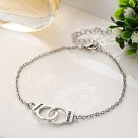 New Retro Creative Simple Alloy Adjustable Anklets main image 2