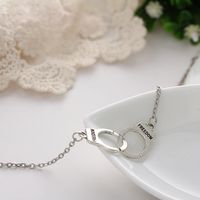 New Retro Creative Simple Alloy Adjustable Anklets main image 4