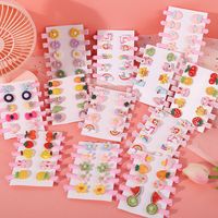 Children's Cute Korean Hair Clips Set main image 3