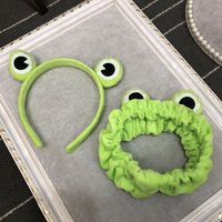 Süßes Mode Grünes Kleines Frosch Stirnband main image 3