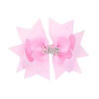 Children's Solid Color Bow Hairpin sku image 2