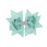 Children's Solid Color Bow Hairpin sku image 6