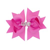 Children's Solid Color Bow Hairpin sku image 7