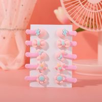 Children's Cute Korean Hair Clips Set sku image 12