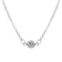 Simple Retro Diamond Necklace sku image 1