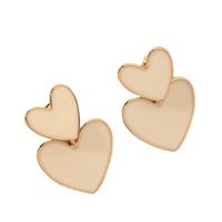 Simple Cute Fashion Heart Earrings main image 6