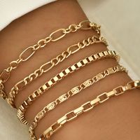 Fashion Moon Bracelets Five-piece Set sku image 1