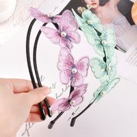 Butterfly Pearl Non-slip Headband main image 4