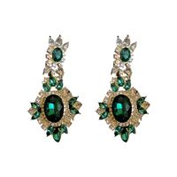 Baroque 925 Silver Needle Pearl Diamond Earrings main image 7