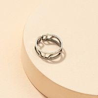 Fashion Hollow Geometric Retro Ring main image 5