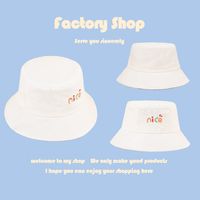 Korean Simple Color Fisherman Hat main image 1