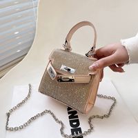 New Fashion Diamond-studded Mini Square Bag main image 1