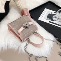 New Fashion Diamond-studded Mini Square Bag main image 3