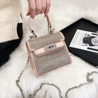 New Fashion Diamond-studded Mini Square Bag main image 4