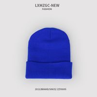 Fashion Solid Color Knitted Hat sku image 1