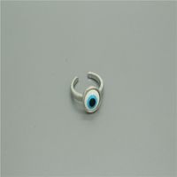Resin Simple Blue Eye Ring sku image 2