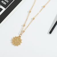 Simple Geometrical Alloy Necklace main image 4