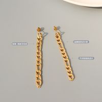 Chain Asymmetrical Earrings main image 6