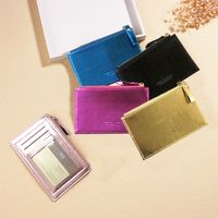 Korean Multifunctional Mini Pearlescent Laser Creative Coin Purse Girl Card Holder main image 3