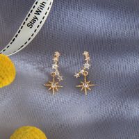 Korean Fashion Diamond Earrings main image 4